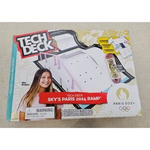 Tech Deck Sky Brown Paris 2024 Olympic Games Ramp X-Connect Park Creator Set New